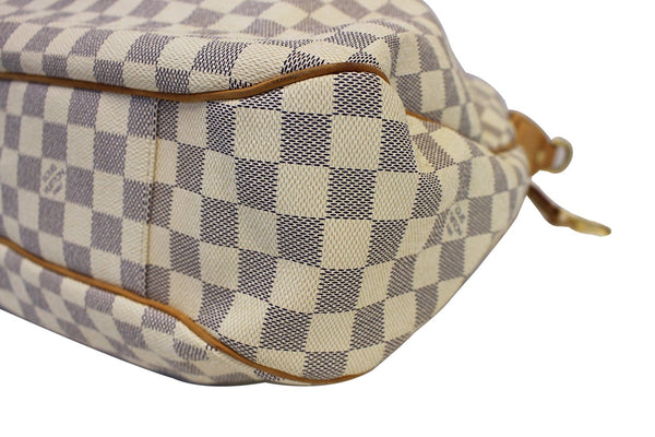LOUIS VUITTON Evora GM Damier Azur  Tote Shoulder Bag E3223