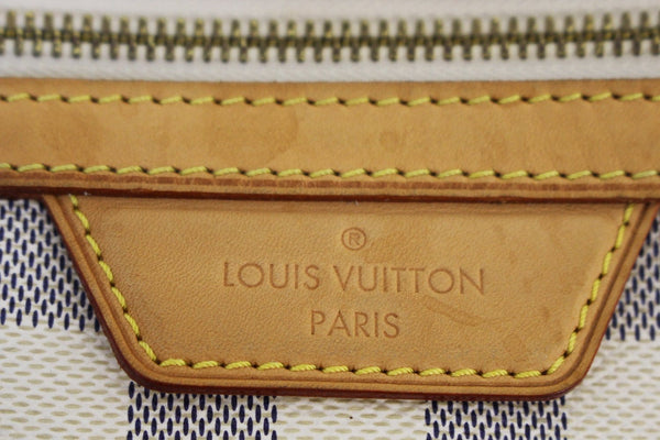 LOUIS VUITTON Evora GM Damier Azur  Tote Shoulder Bag E3223