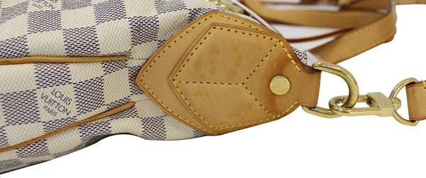 LOUIS VUITTON Evora GM Damier Azur  Tote Shoulder Bag E3223