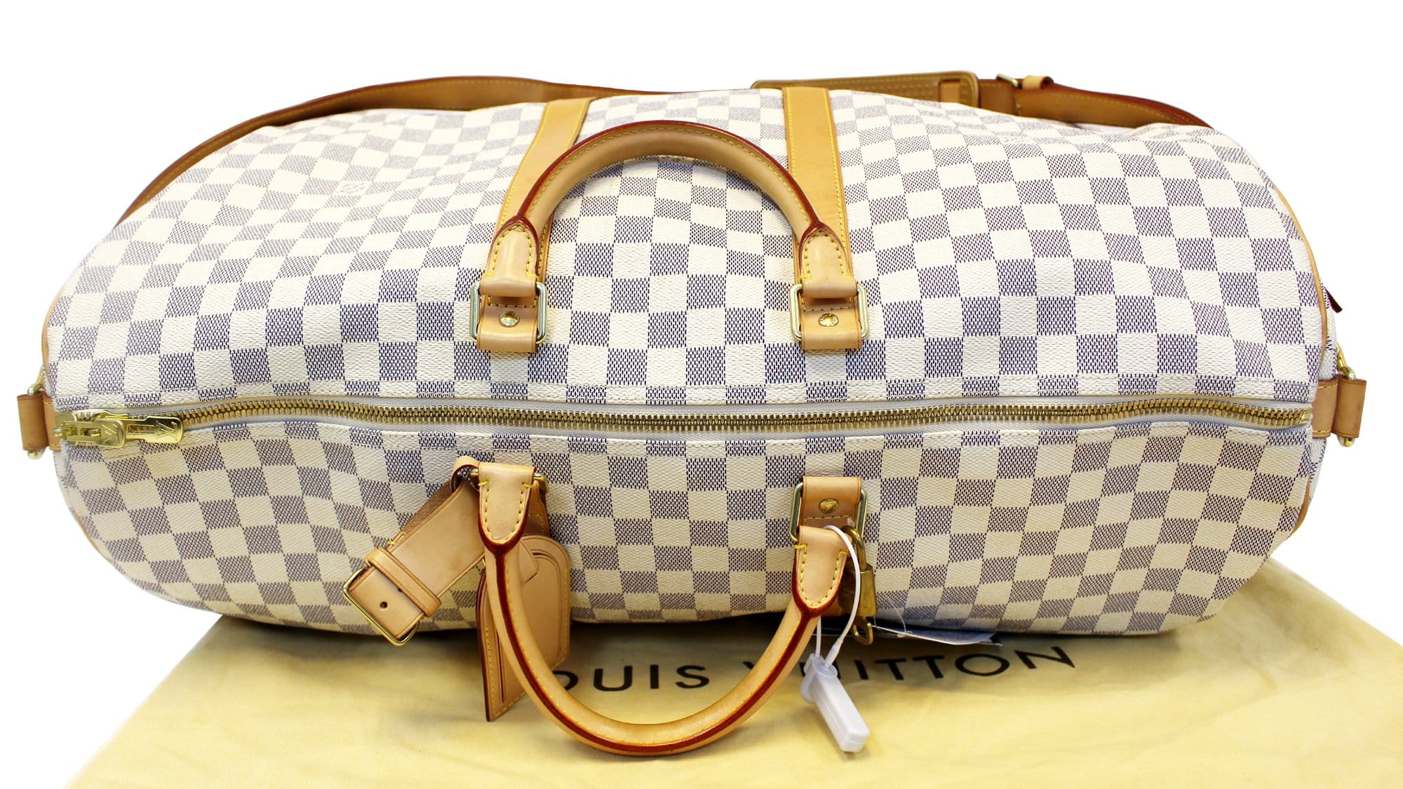 Louis Vuitton keepall damier Azur 45 duffle travel bag