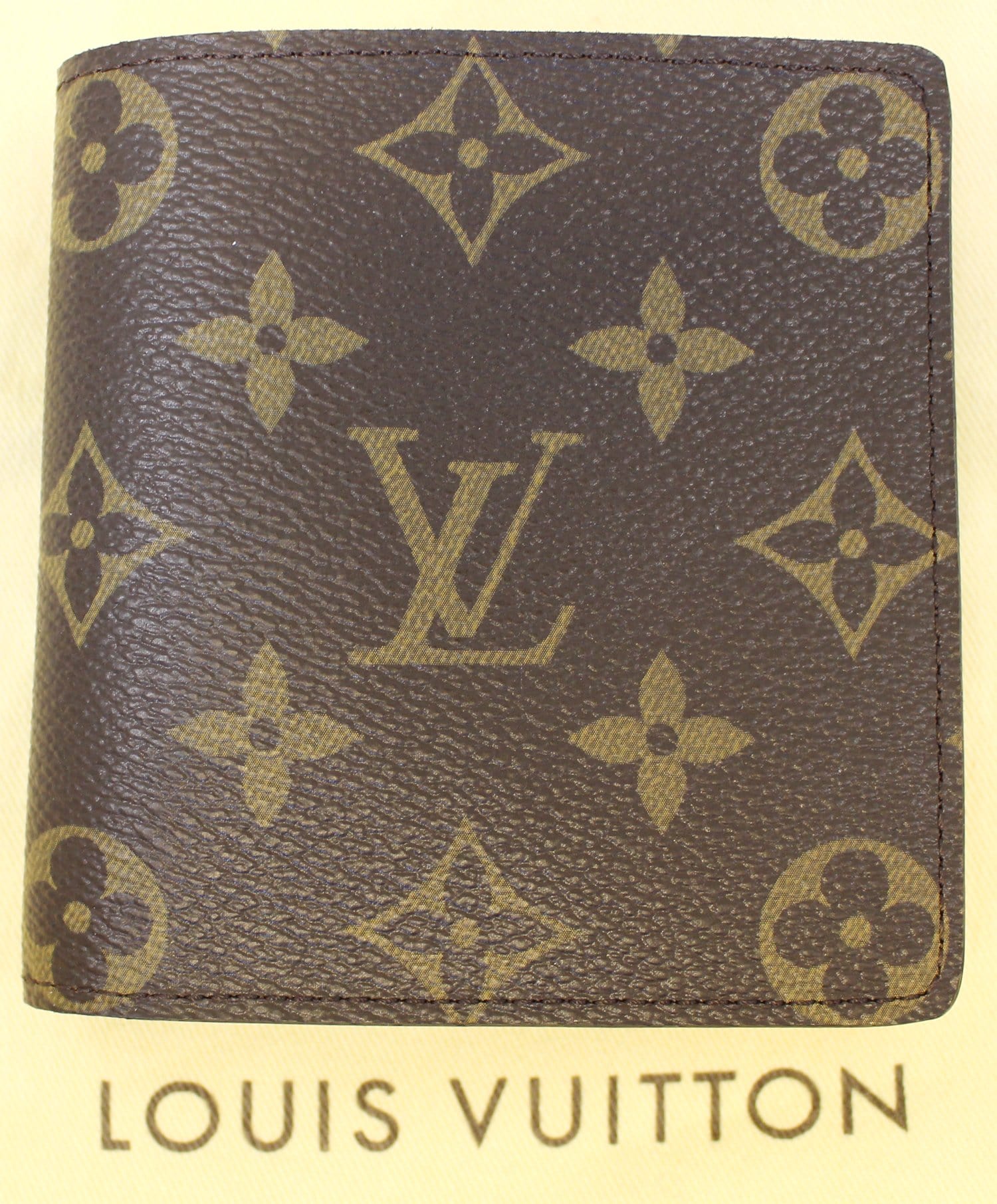 Louis Vuitton Marco Wallet Monogram Brown