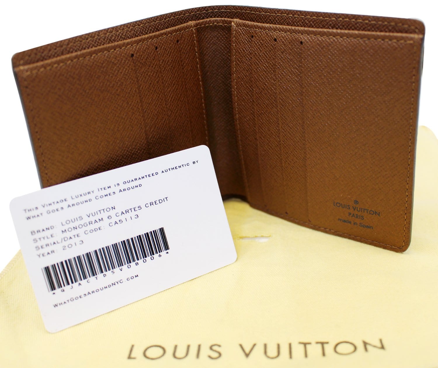 What Goes Around Comes Around Louis Vuitton Monogram Ab Marco Wallet