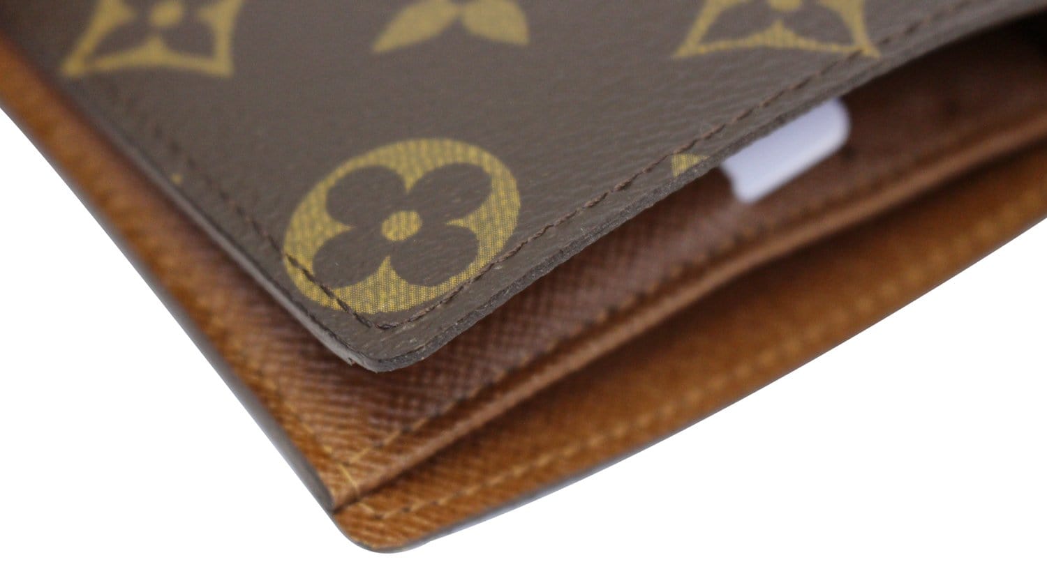 Louis Vuitton 6 cartes Bifold Wallet Monogram Empreinte Brown