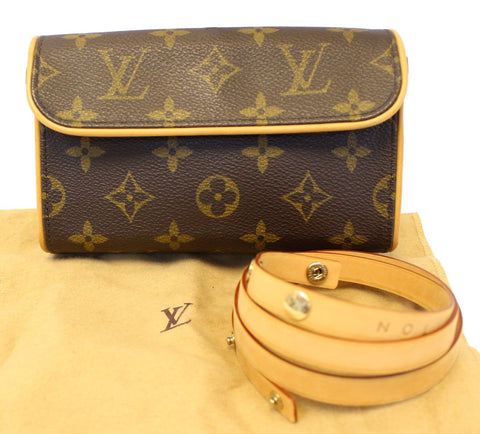 LOUIS VUITTON Monogram Canvas Pochette Florentine Bag
