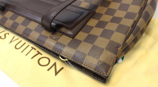 LOUIS VUITTON Damier Ebene Parioli PM Shoulder Tote Bag