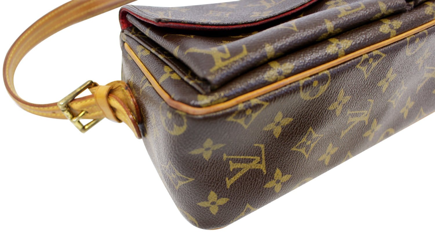 Louis Vuitton Vintage - Monogram Cite MM Bag - Brown - Leather Handbag -  Luxury High Quality - Avvenice
