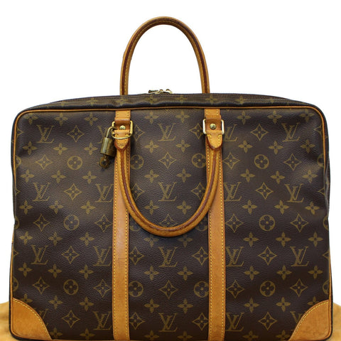 LOUIS VUITTON Monogram Canvas Porte Documents Voyage Briefcase Bag