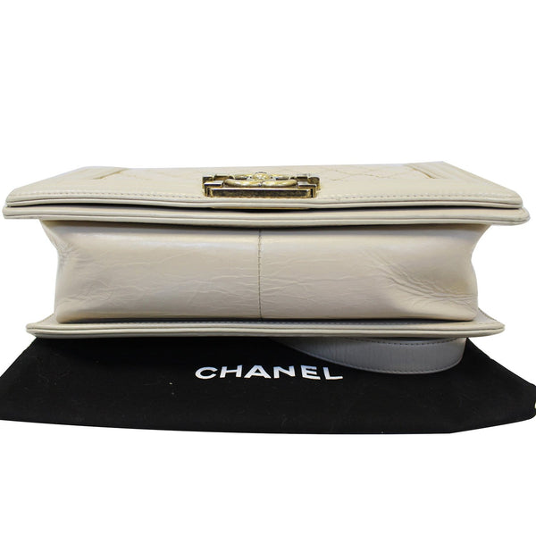 Chanel Boy Medium Flap Quilted Leather Shoulder Bag 