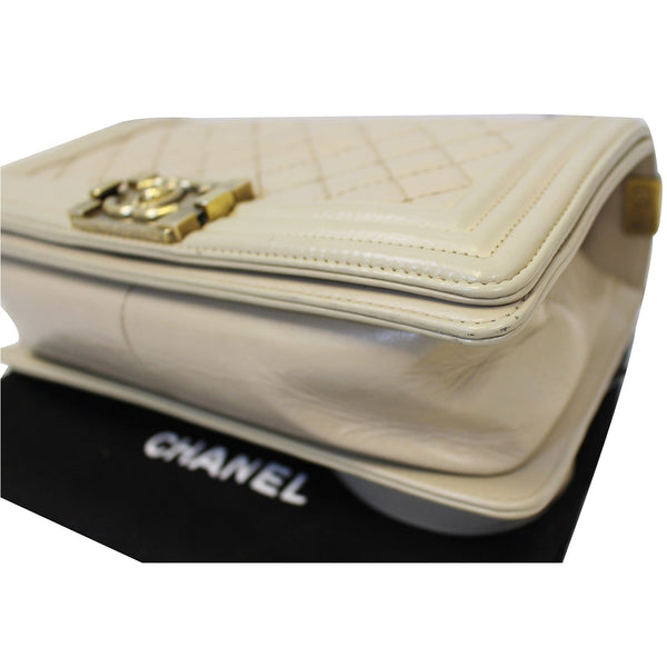 Chanel Boy Medium Flap Quilted Shoulder Bag - chanel chain