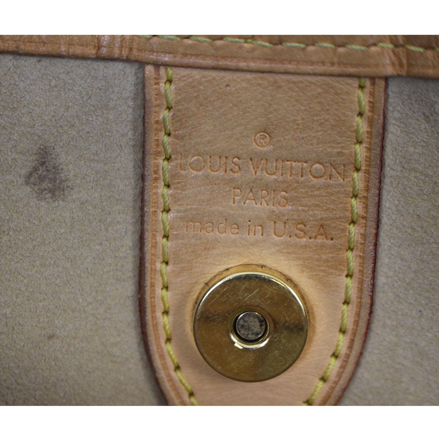 Louis Vuitton Galliera PM Damier Azur – Timeless Vintage Company