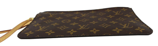 LOUIS VUITTON Monogram Neverfull MM Pochette Wristlet Clutch