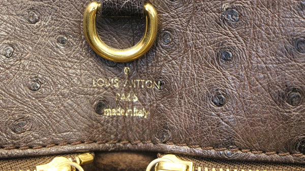 $2️⃣8️⃣0️⃣0️⃣ LOUIS VUITTON RARE Limited Edition Bordeaux Exotique Monogram  Majestueux MM Tote Bag, features: Python, Ostrich, Calfskin…