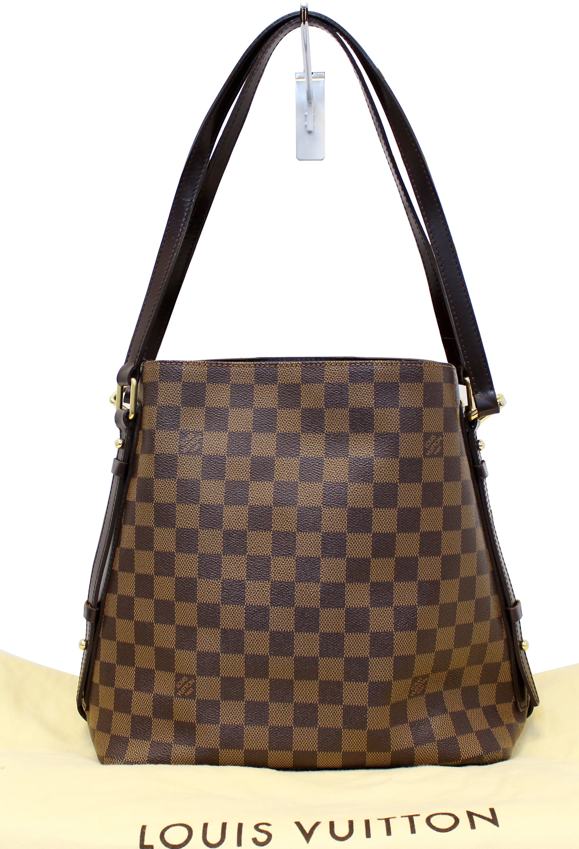 Louis Vuitton Cabas Rivington Handbag Damier Print