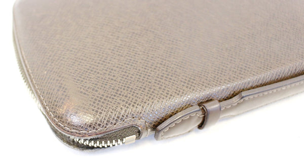 Louis Vuitton Atoll Organizer Taiga Wallet Brown for sale 