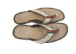 Gucci GG Supreme Men's Leather Flip Flops sandals Size 9 G 202762