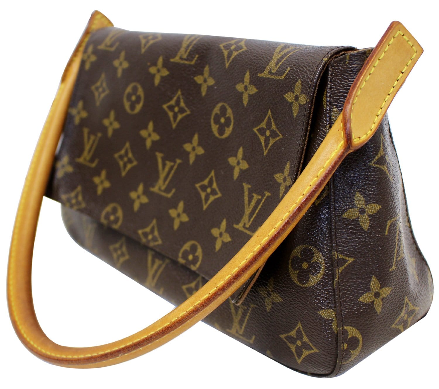 Louis Vuitton Looping Handbag Monogram Canvas Mini - ShopStyle