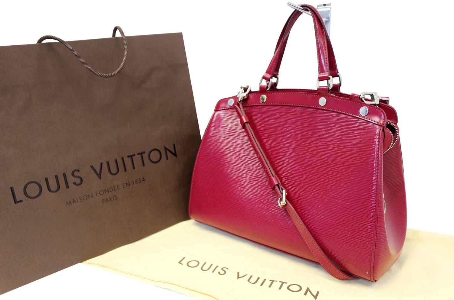 LOUIS VUITTON Marellini Shoulder Hand Bag Epi Leather Rose Miami Pink M2109  5944