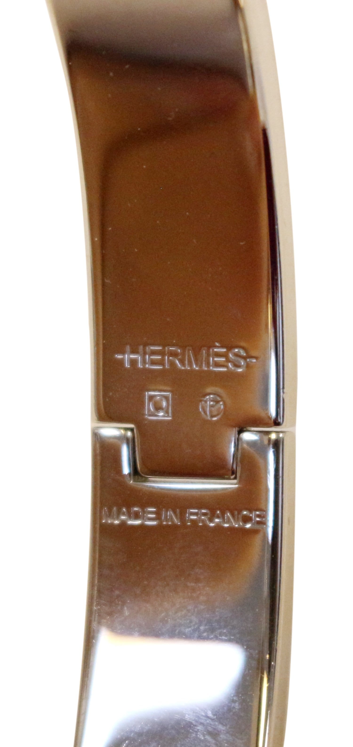 Clic h bracelet Hermès Blue in Metal - 27853808