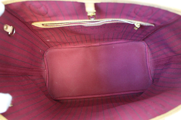 LOUIS VUITTON Pre Owned Monogram Neverfull MM Shoulder Bag Fuchsia