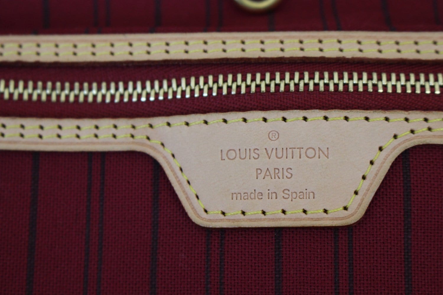 LOUIS VUITTON Pre Owned Monogram Neverfull MM Shoulder Bag Fuchsia
