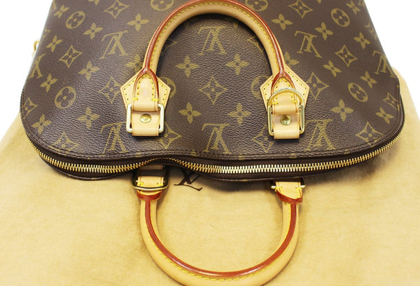 Louis Vuitton Monogram Handbag - Louis Vuitton Alma - lv strap