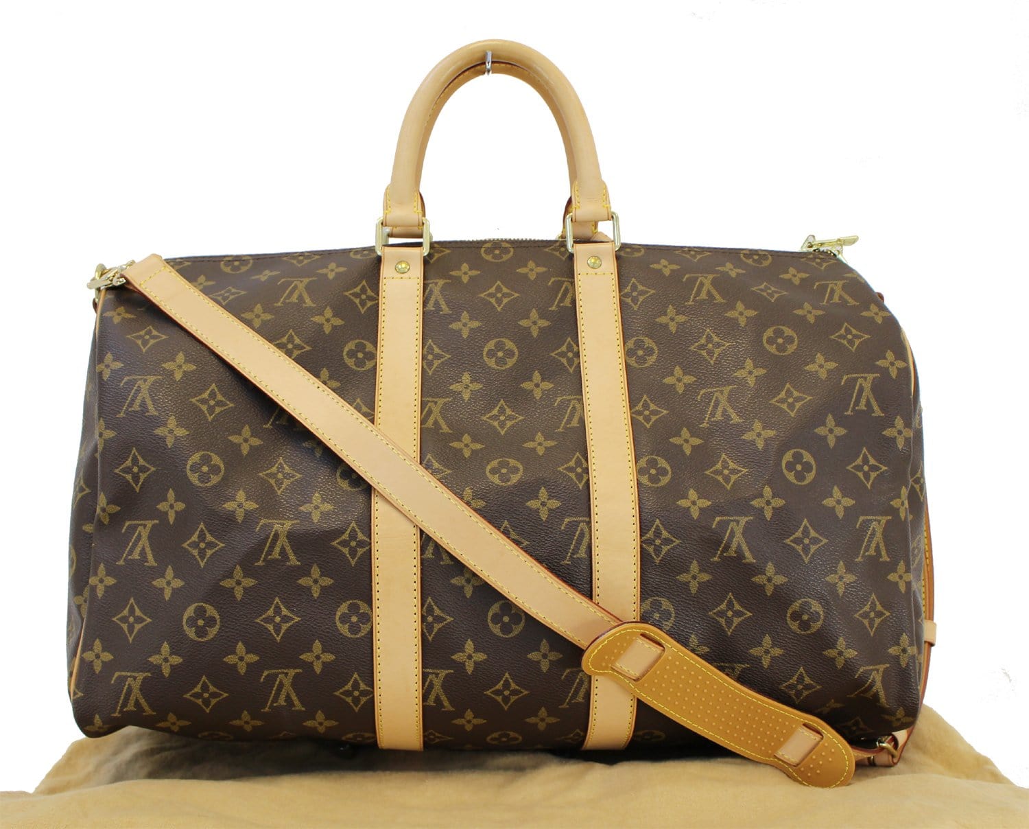 The best-selling product Louis Vuitton Bandouliere Monogram Canvas Keepall  45, keepall bandoulière 45