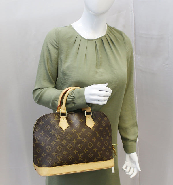 Louis Vuitton Monogram Canvas Handbag - Louis Vuitton Alma women