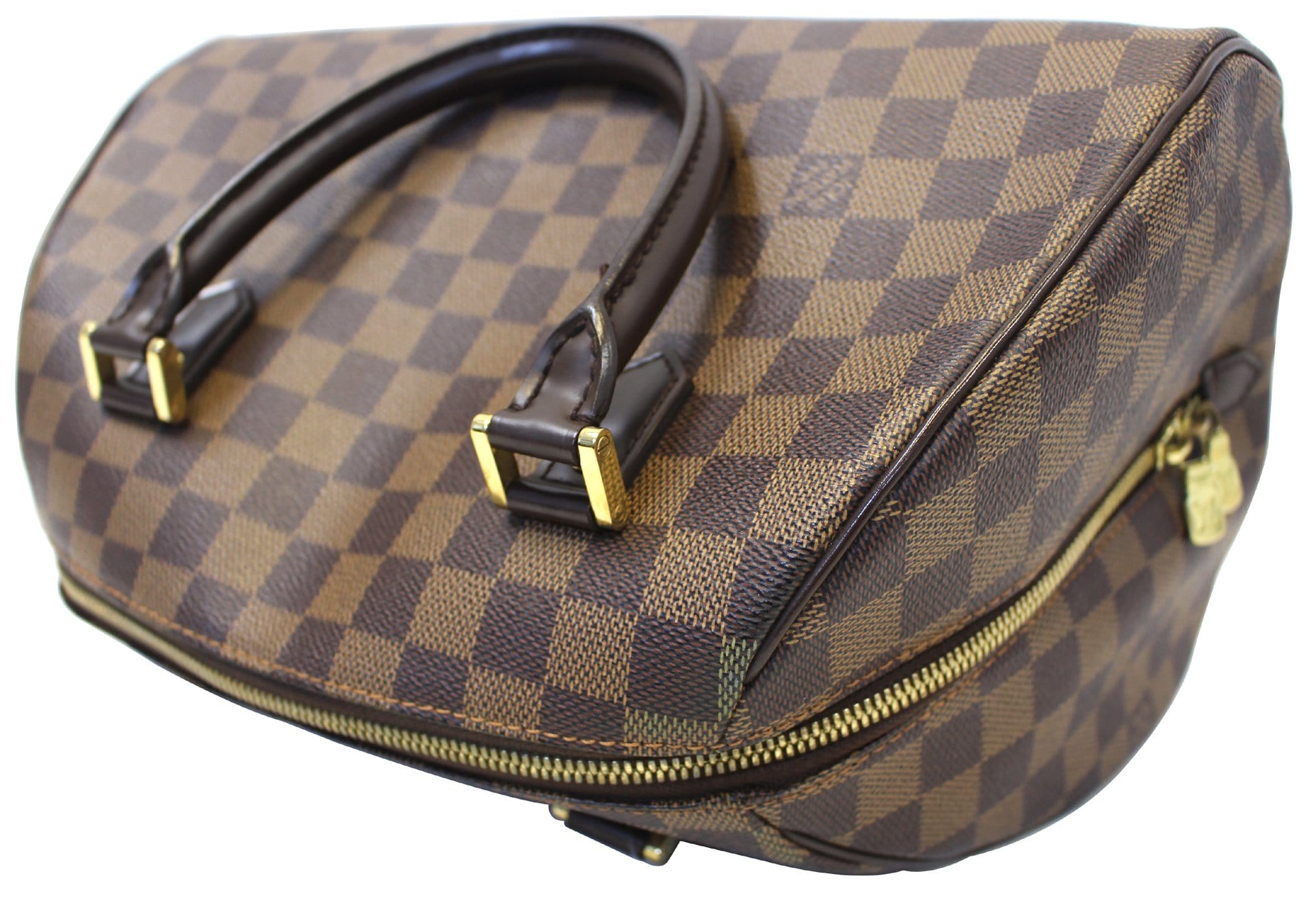 Louis Vuitton Damier Ebene Ribera Mini - Brown Handle Bags