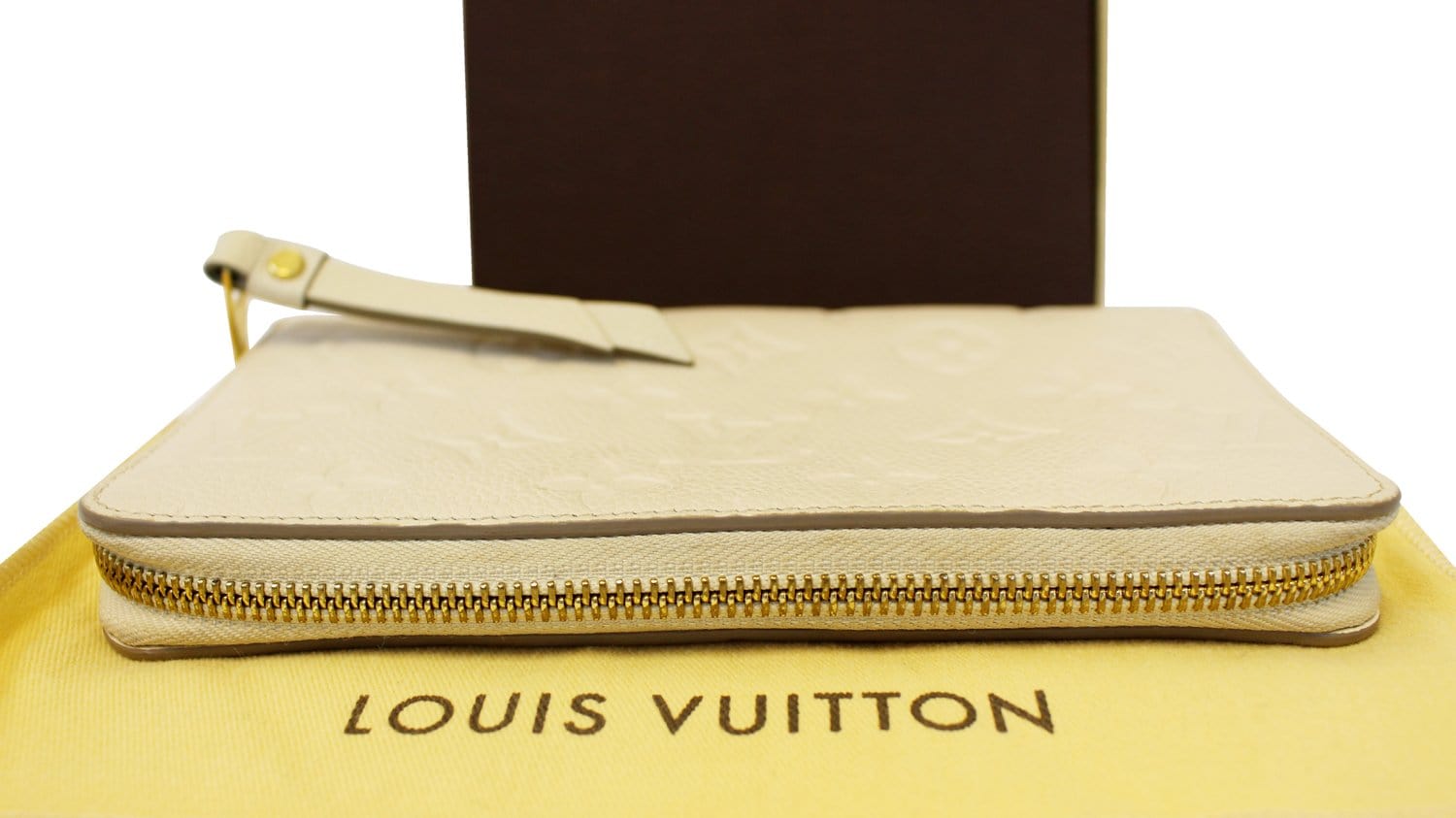 LOUIS VUITTON Empreinte Portefeuille Secret Wallet White - 15% OFF