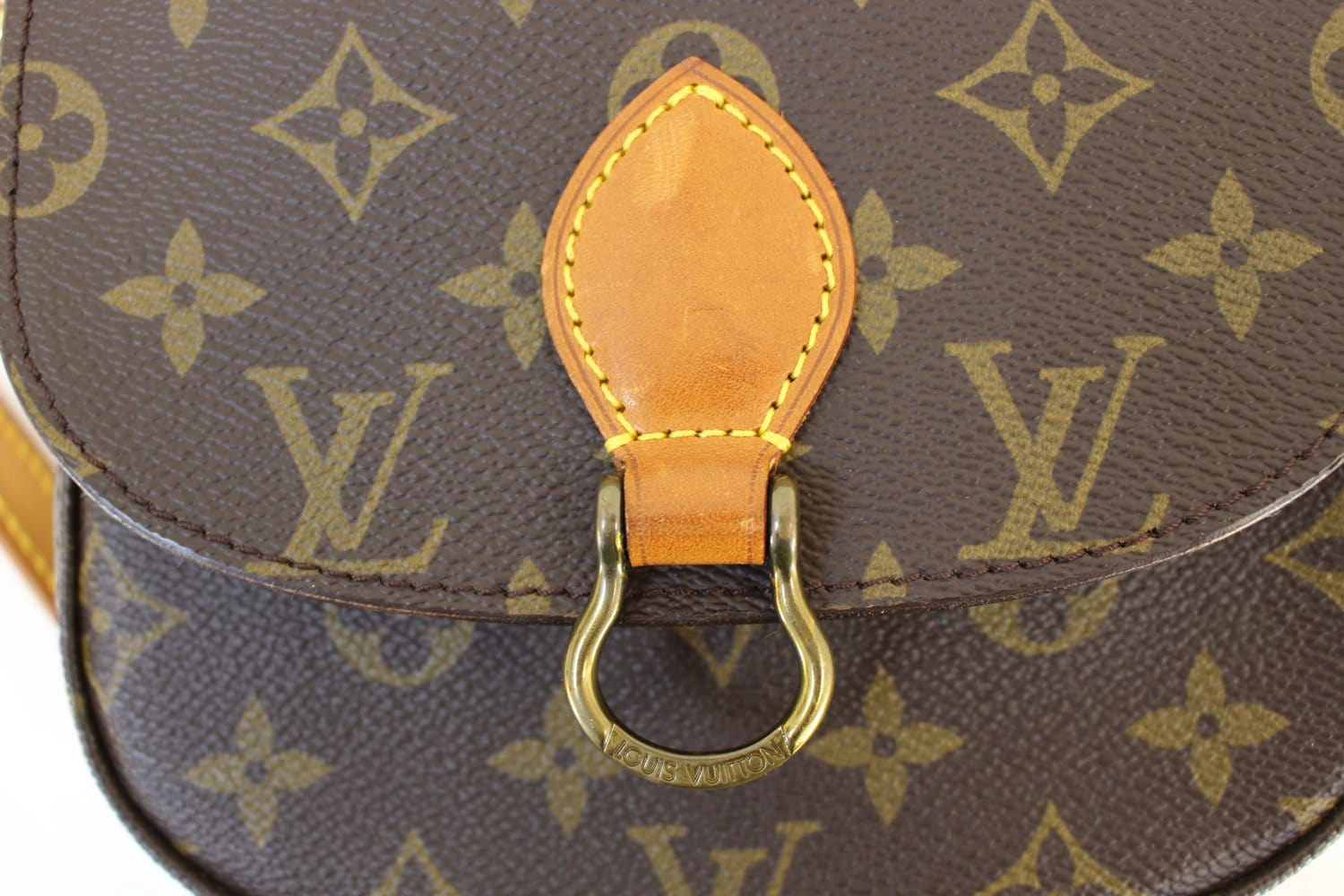 Vintage LOUIS VUITTON Monogram Saint Cloud Crossbody Bag PM