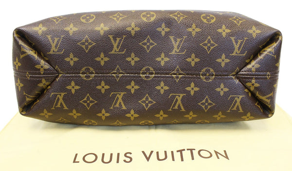 LOUIS VUITTON Monogram Canvas Sully MM Brown Shoulder Bag