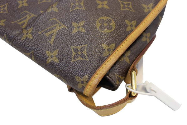 LOUIS VUITTON Monogram Canvas Menilmontant MM Crossbody Bag