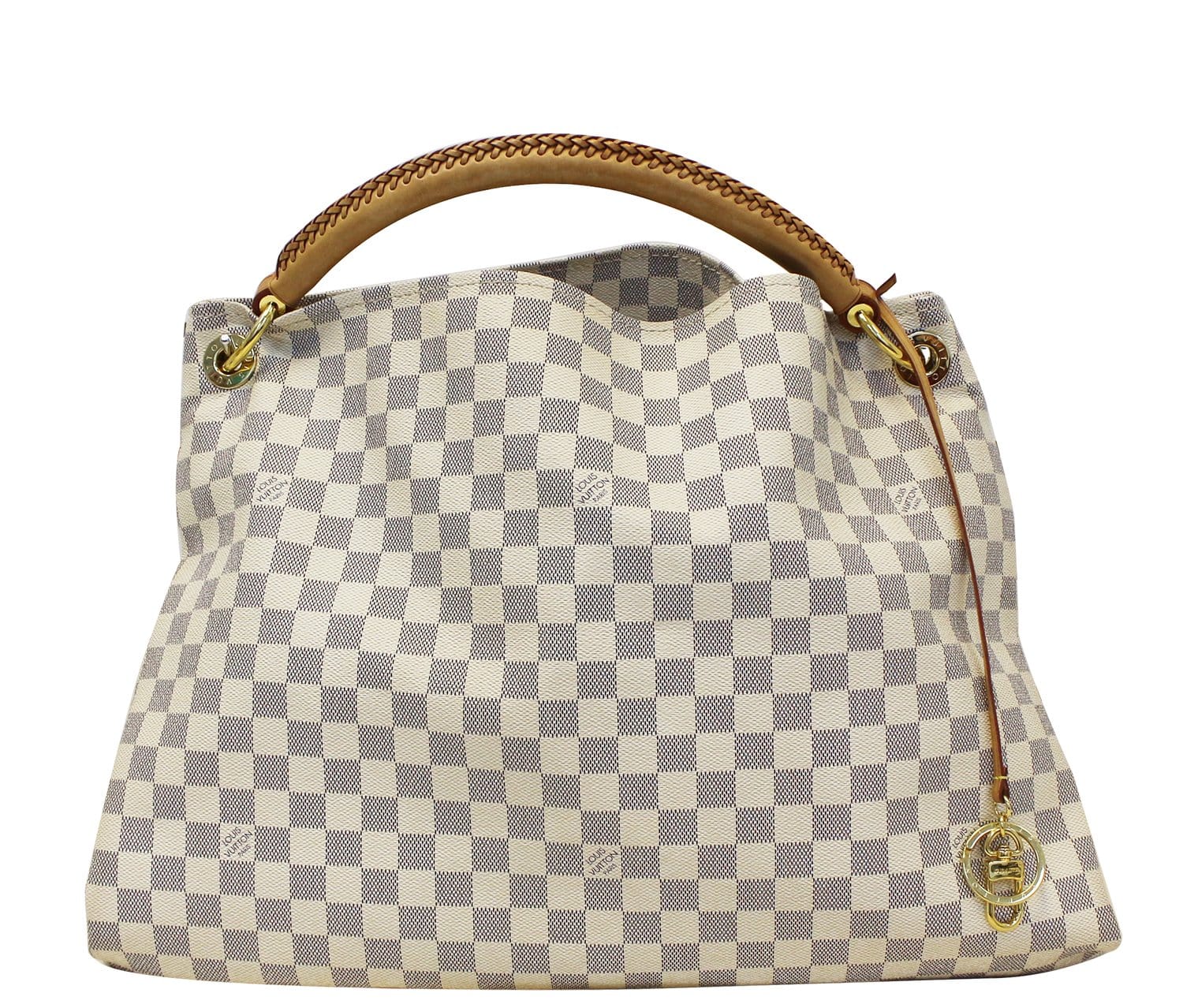 Louis Vuitton, Bags, Louis Vuitton Damier Azur Artsy Handbag Gm