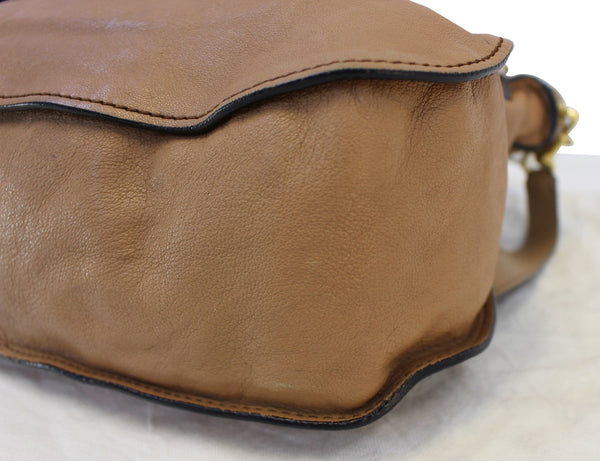 Chloe Marcie Bag Lock 2way Leather - bag side view 