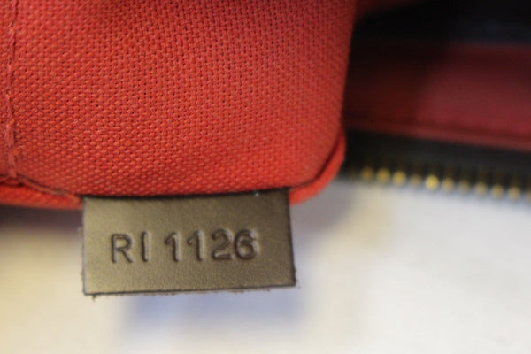 LOUIS VUITTON Damier Ebene Siena MM Shoulder Handbag