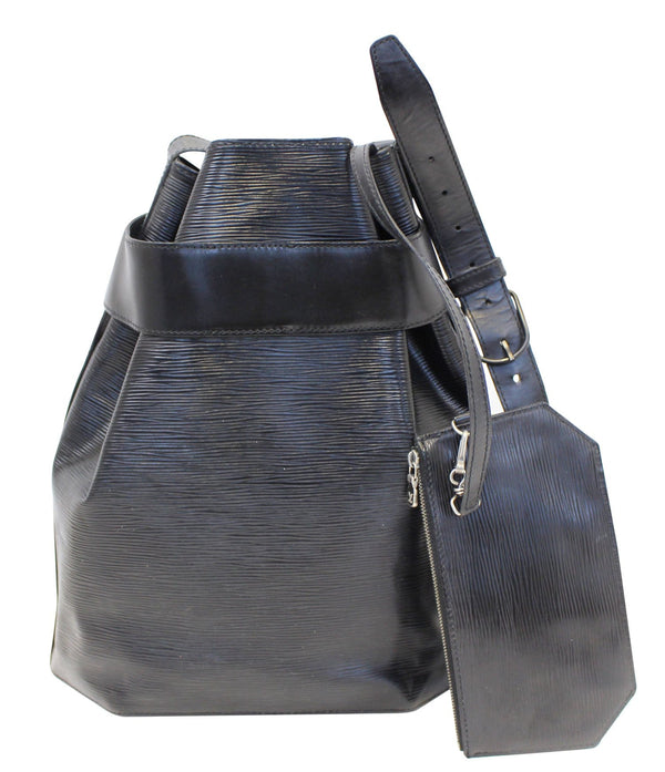 LOUIS VUITTON #39152 Black Epi Leather Sac Depaule Bag – ALL YOUR