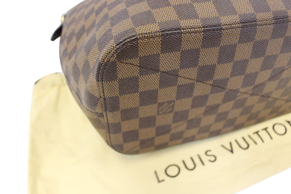 LOUIS VUITTON Damier Ebene Siena MM Shoulder Handbag