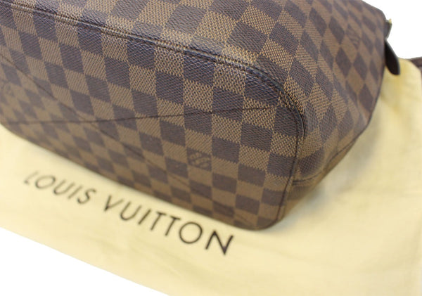 LOUIS VUITTON Damier Ebene Siena MM Shoulder Handbag