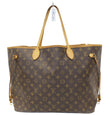 LOUIS VUITTON Pre Owned Tote Bag Monogram Canvas Neverfull GM Brown 