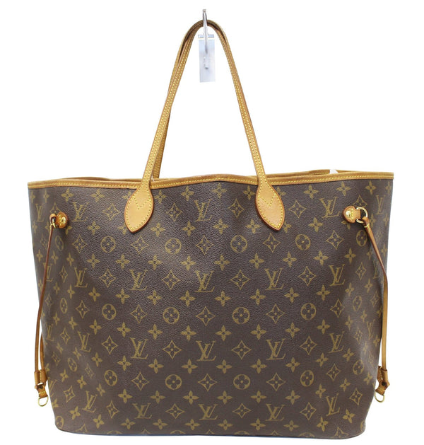 LOUIS VUITTON Pre Owned Tote Bag Monogram Canvas Neverfull GM Brown 