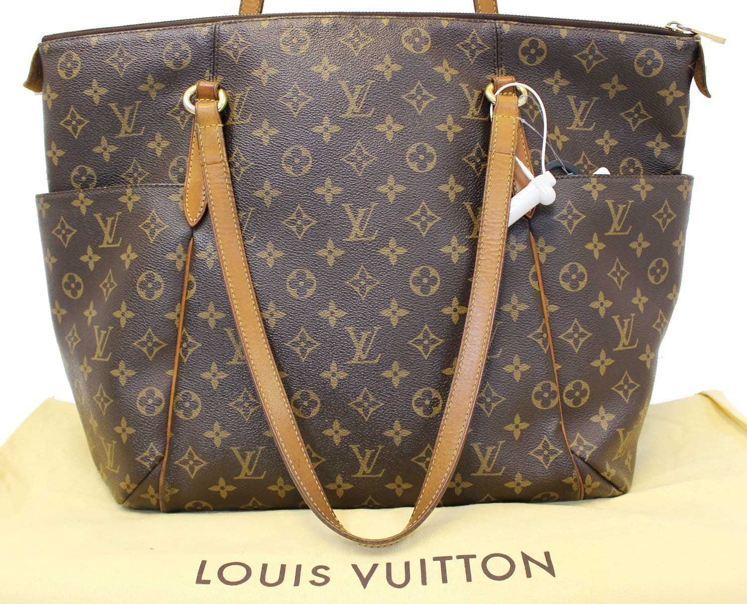 Louis Vuitton Monogram Bag with Side Pocket