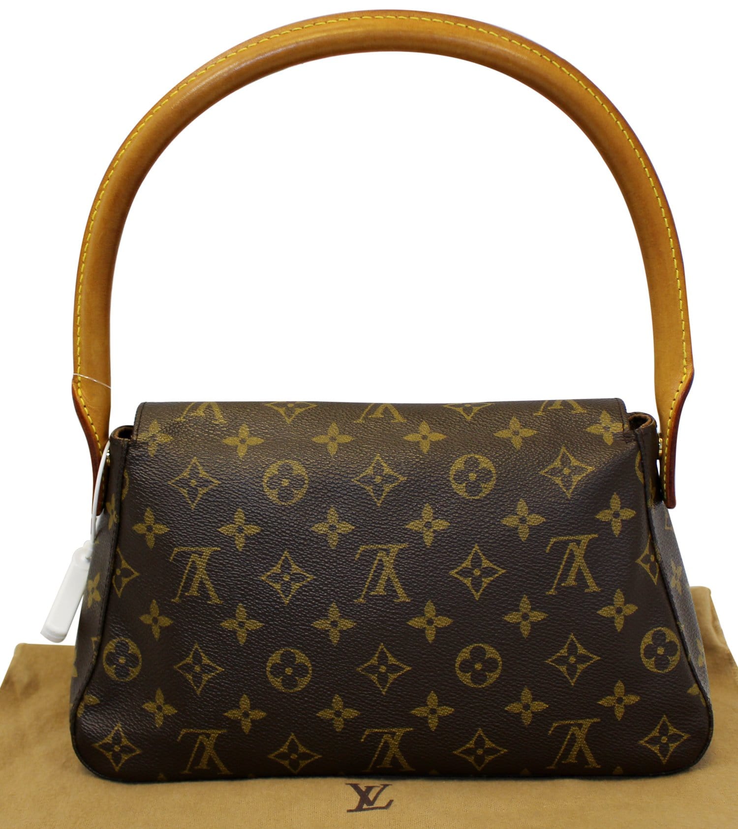 Louis Vuitton Mini e Brown Canvas Shoulder Bag (Pre-Owned