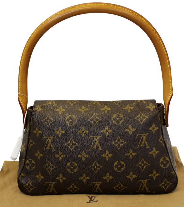 LOUIS VUITTON Monogram Canvas Mini Looping Shoulder Handbag