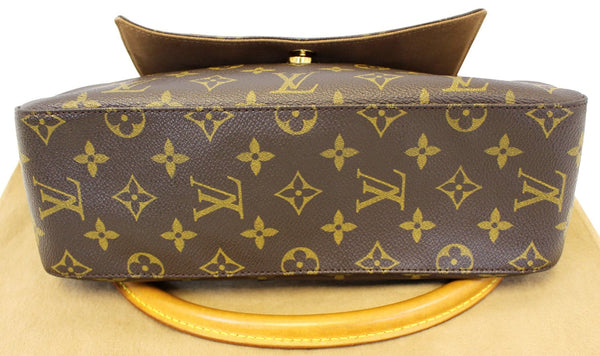 LOUIS VUITTON Monogram Canvas Mini Looping Shoulder Handbag