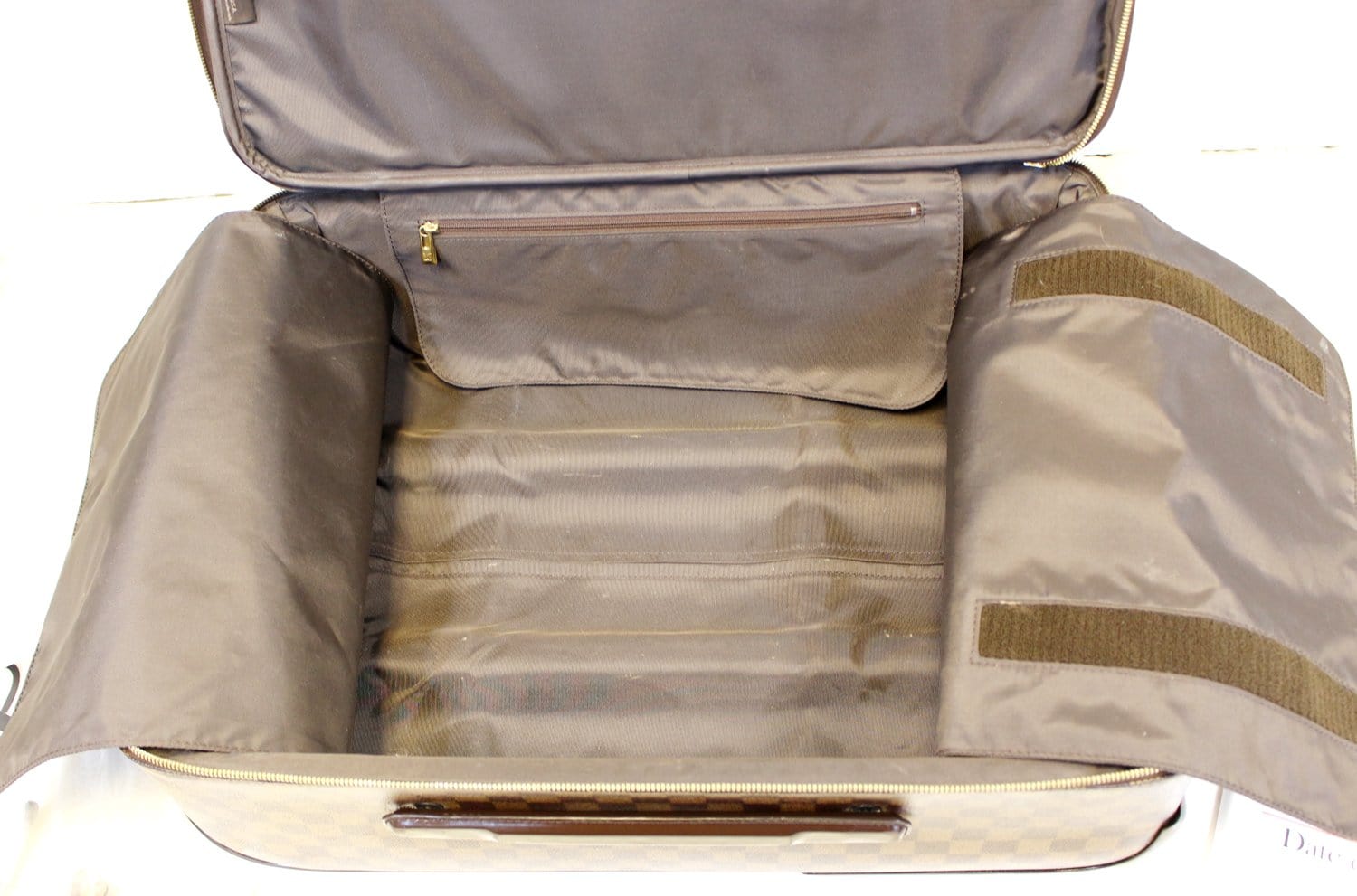 Authentic LOUIS VUITTON Pegase 55 Damier Ebene Travel Rolling Suitcase  #50722