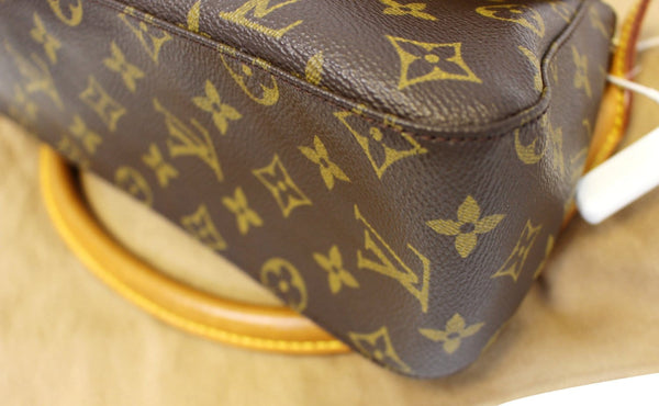 LOUIS VUITTON Monogram Canvas Mini Looping Shoulder Handbag
