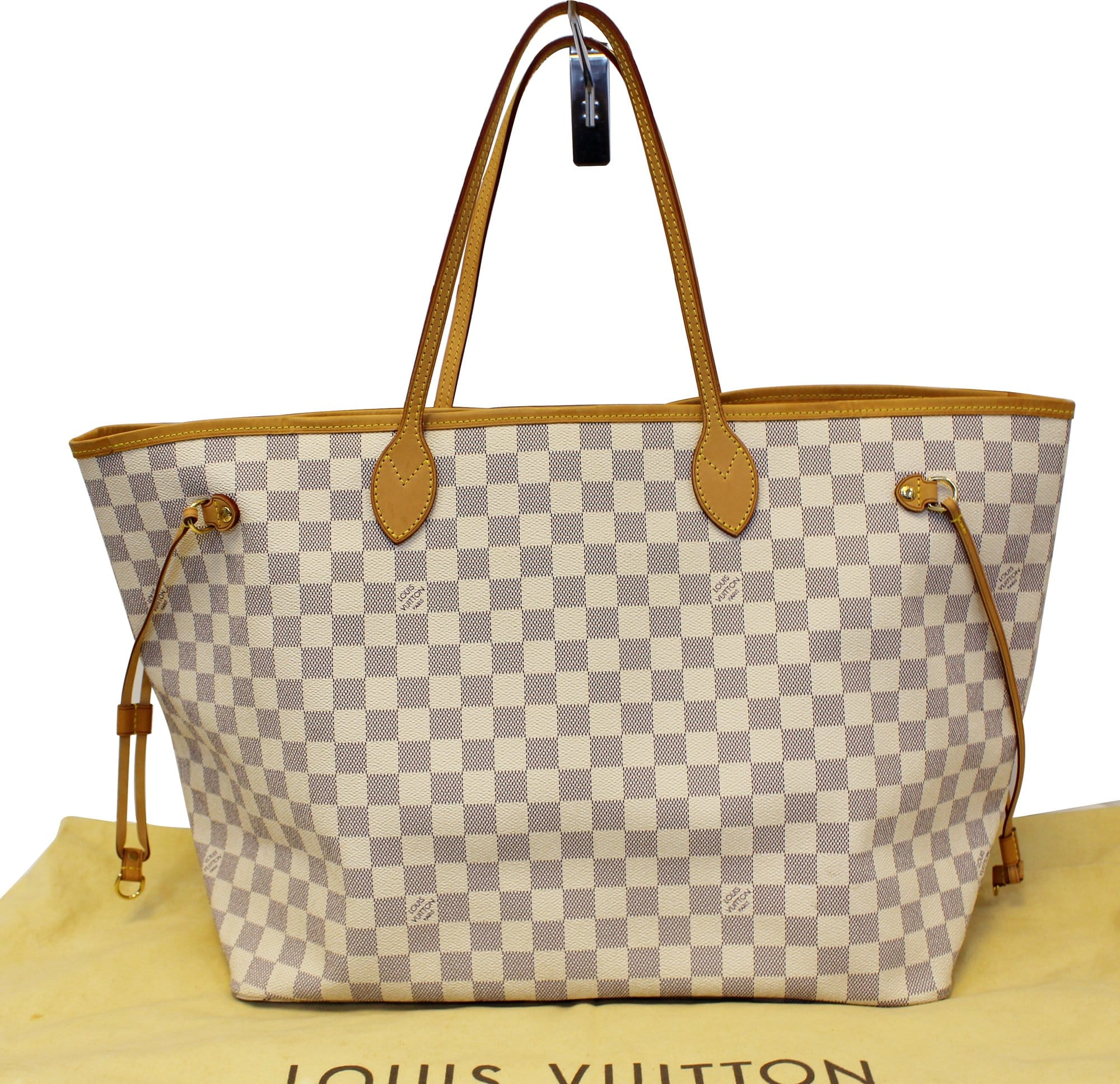Louis Vuitton Damier Azur Neverfull GM Handbag