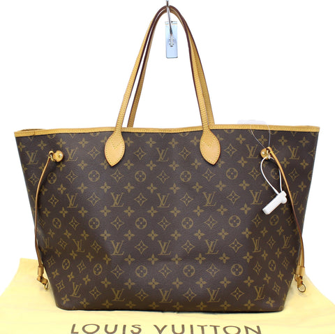 LOUIS VUITTON Monogram Canvas Neverfull GM Shoulder Bag