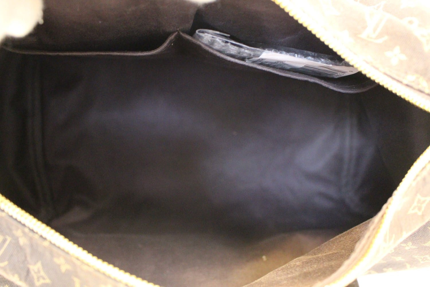 Louis Vuitton Ebene Mini Lin Speedy 30 Bag - Yoogi's Closet