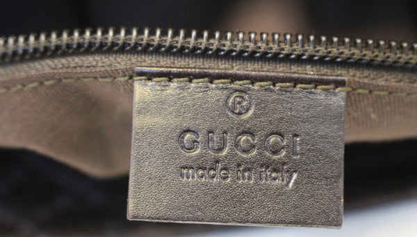 Gucci Black Hilary Lux Diamante Leather Messenger Bag